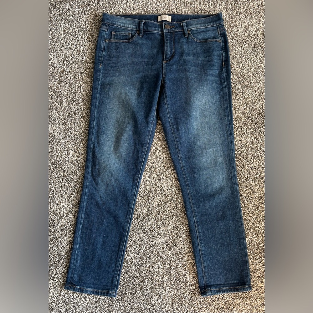 Loft Modern Denim Crop Jeans